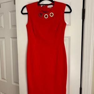 Calvin Klein Red Dress
